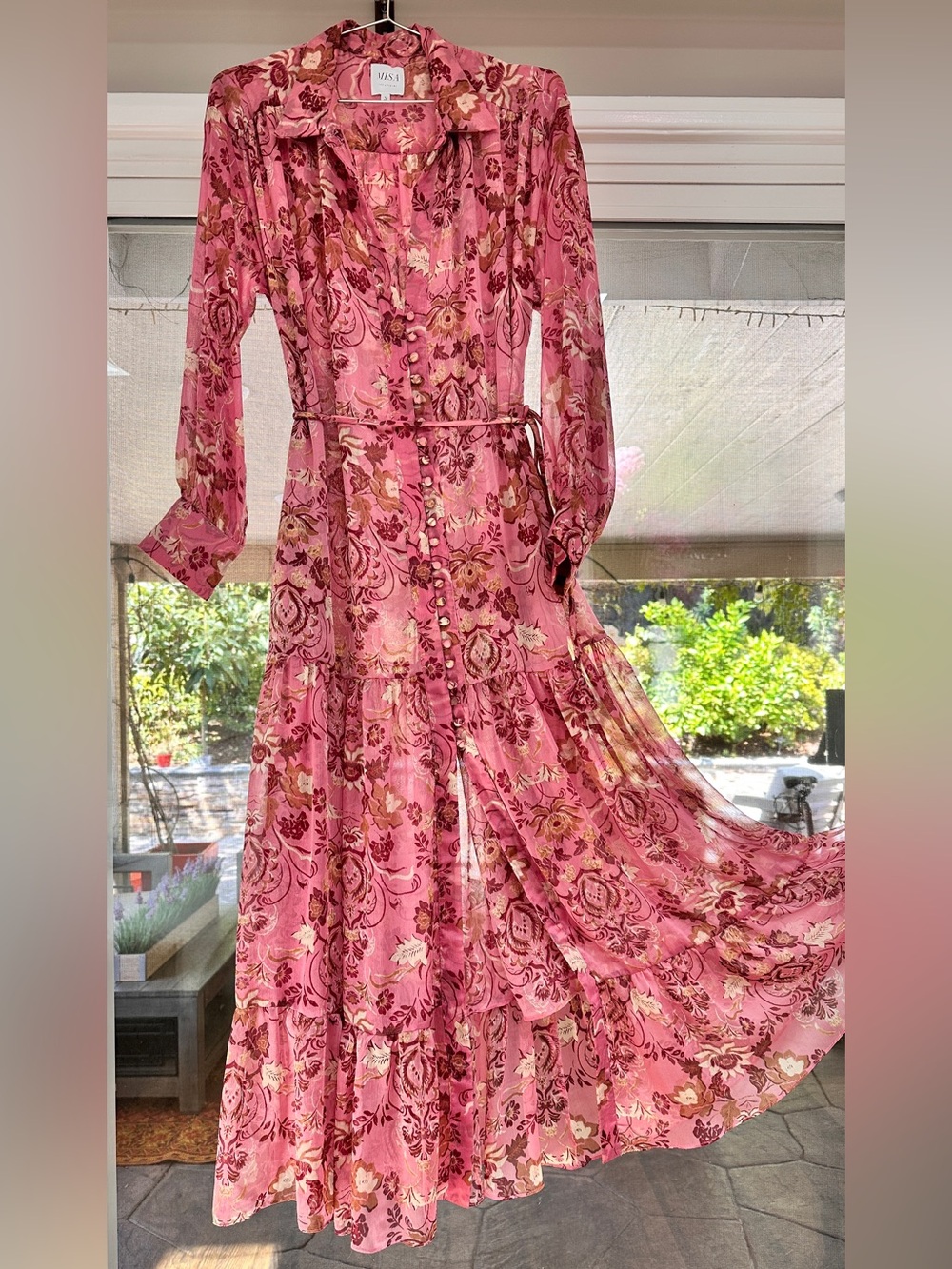 Misa - Leigh Dress in Cristobal Mirror Flower
